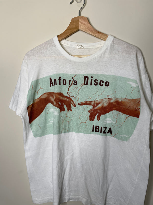 1980s “Anfora Disco Ibiza” Single Stitched Tee (M)