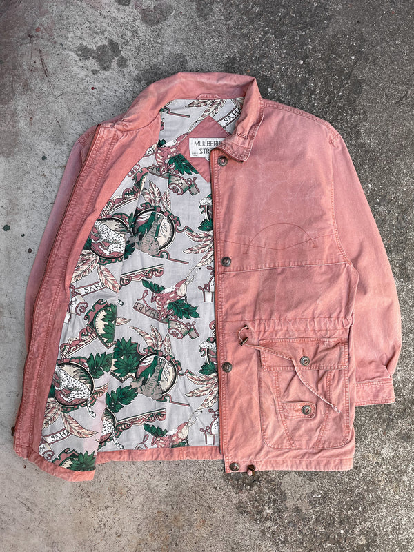 Vintage Faded Salmon Lined Field Jacket