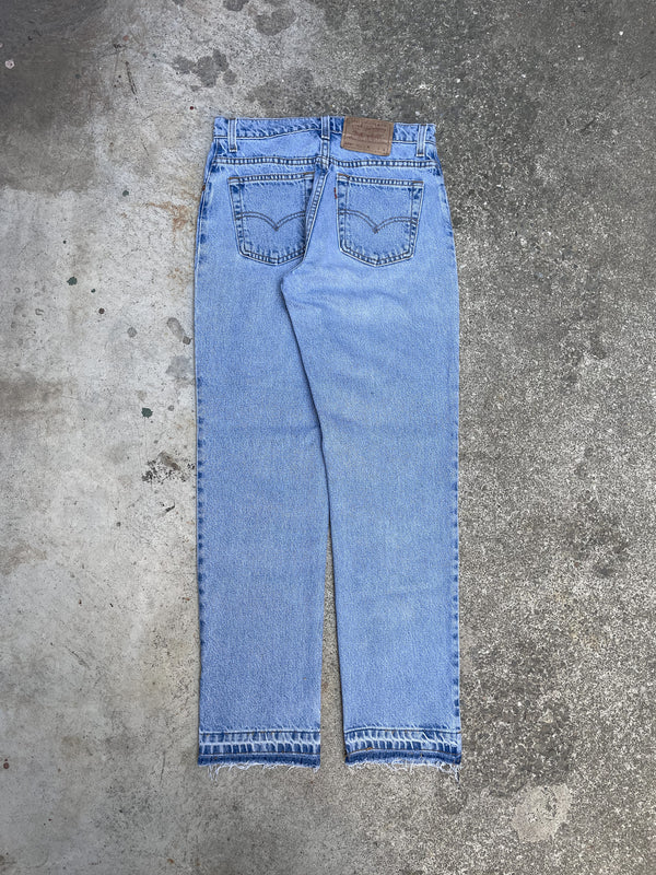 1990s Levi’s Faded Blue 505 Released Hem (28X29)