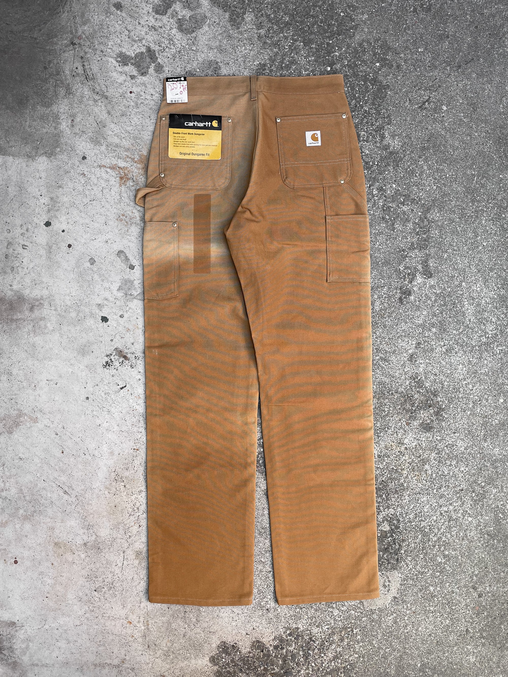 Carhartt B01 Deadstock Brown Double Knee Work Pants (29X33)