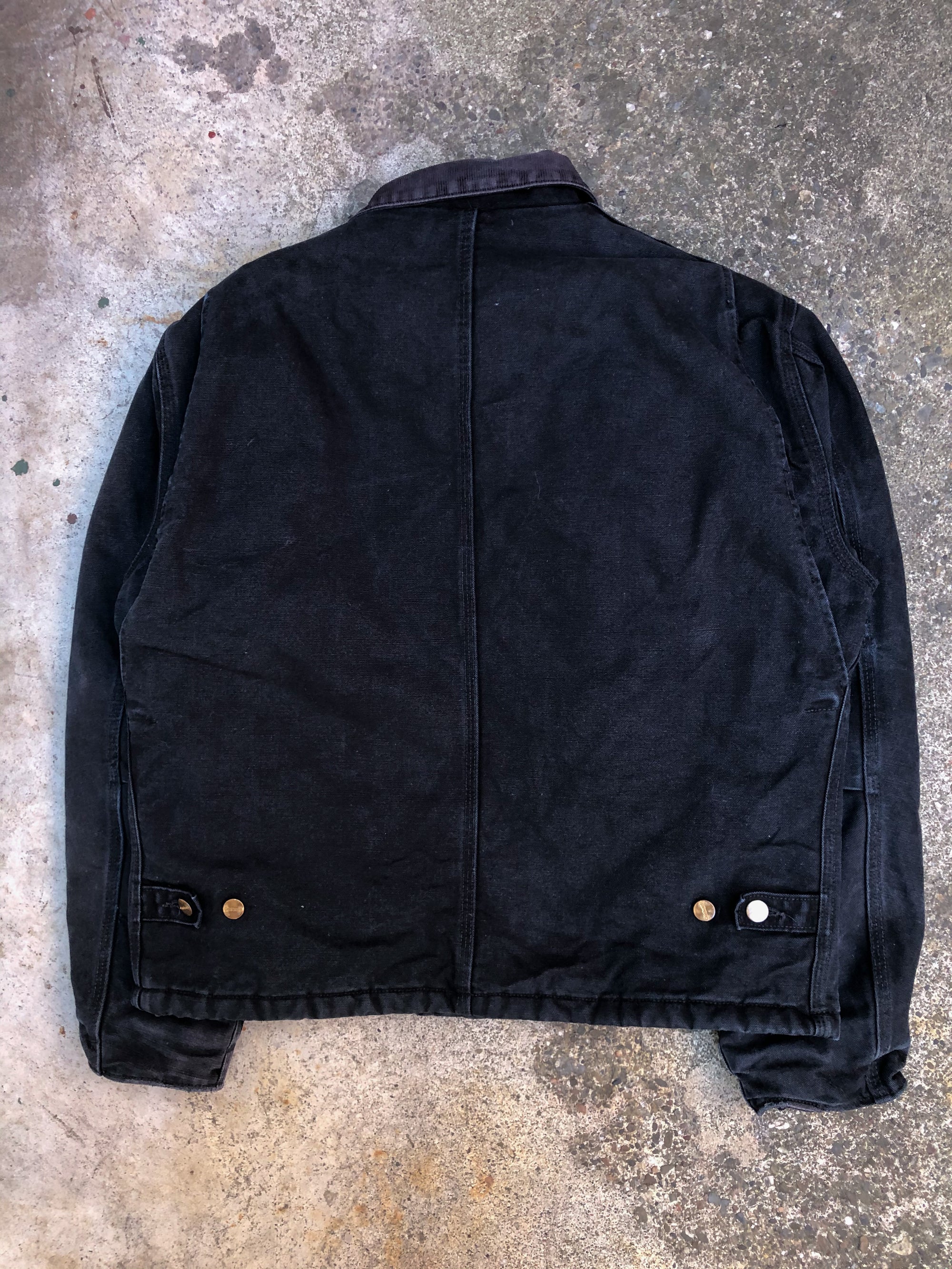 1990s Carhartt Black Quilted Arctic Jacket (M)