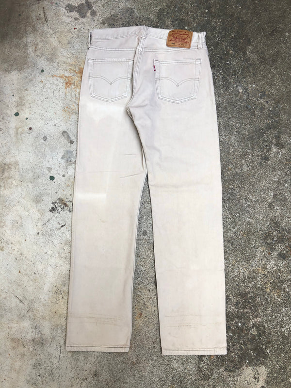 1990s Levis 501 Cream (29X29)