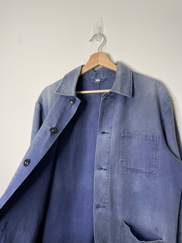 1970s Sun Faded French Chore Jacket (M)