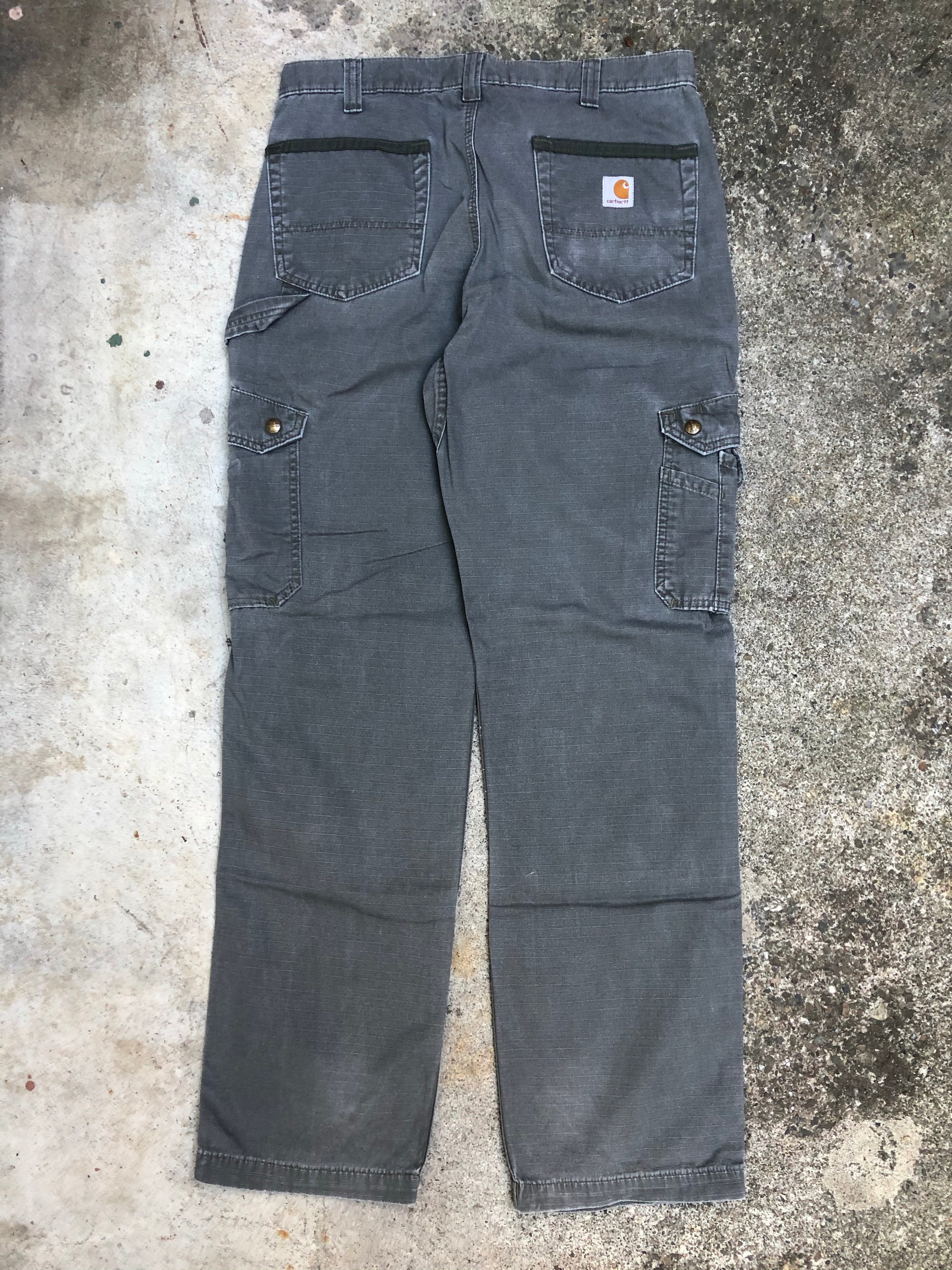 Carhartt B342 Moss Green Ripstop Cargo Pants (33X32)