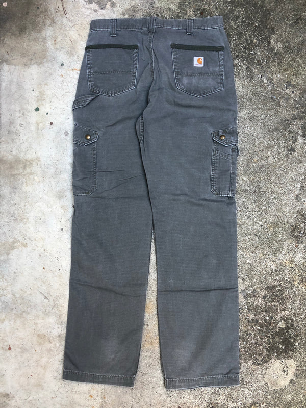 Carhartt B342 Moss Green Ripstop Cargo Pants (33X32)