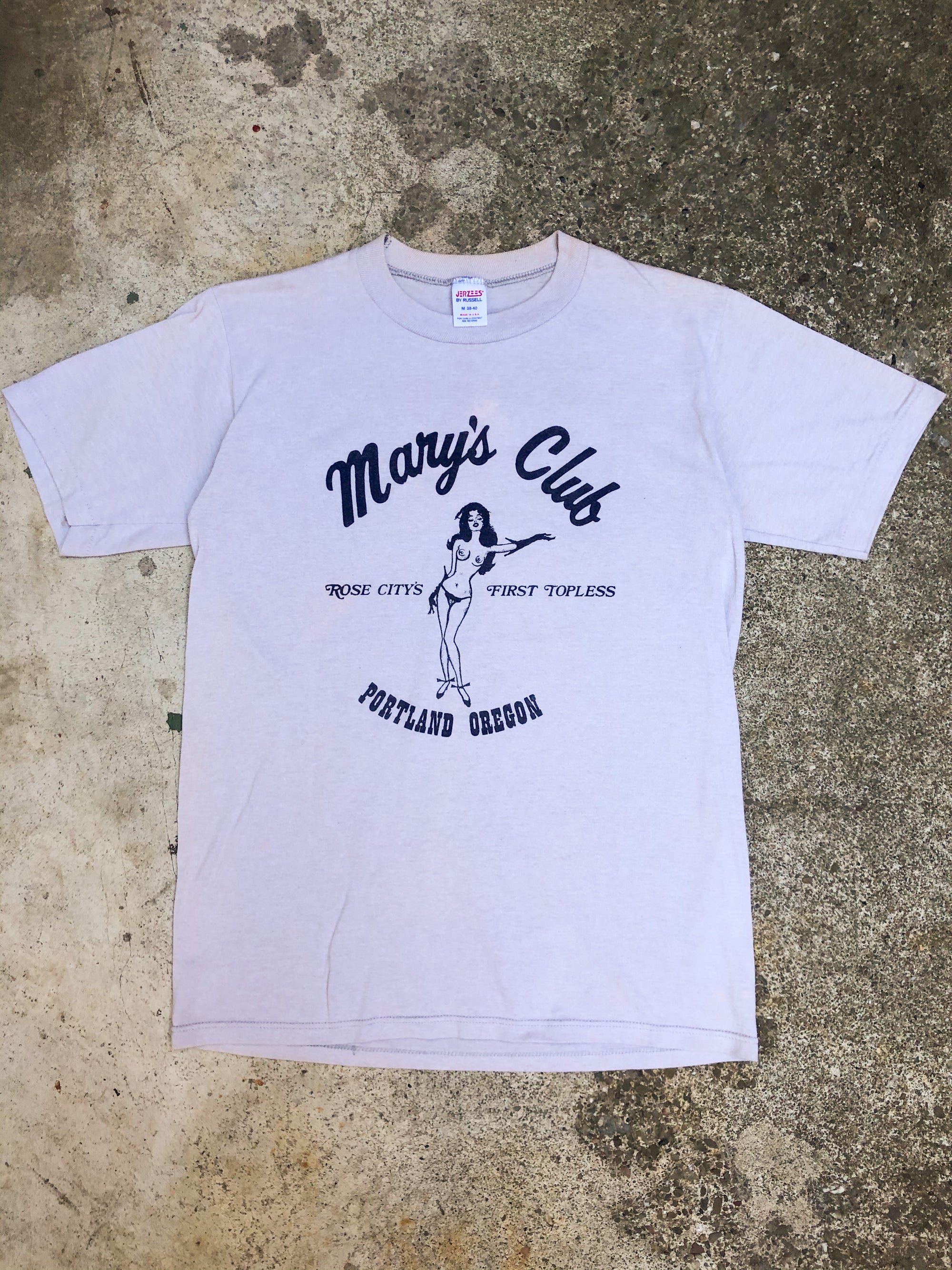 1980s Single Stitched “Mary’s Club” Tee