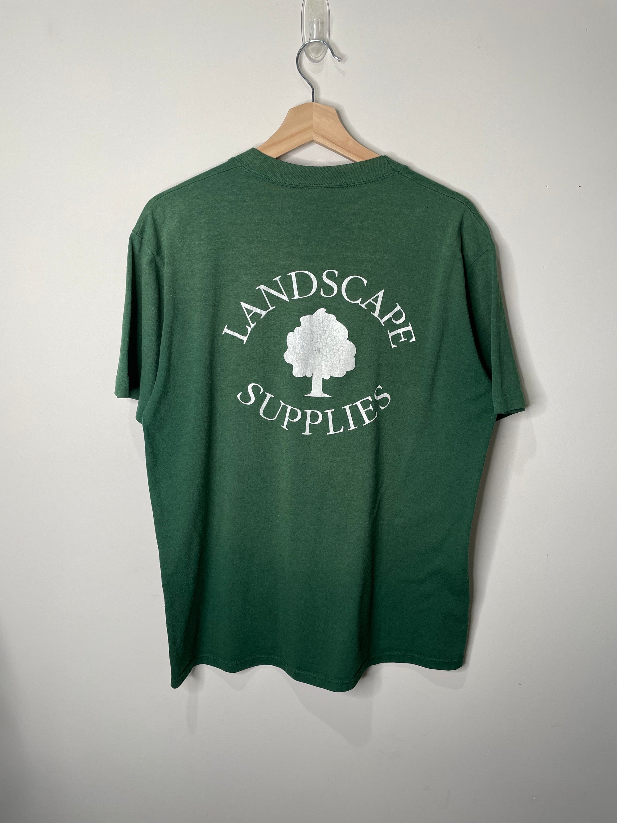 1990s “Landscape Supplies” Faded Tee (M/L)