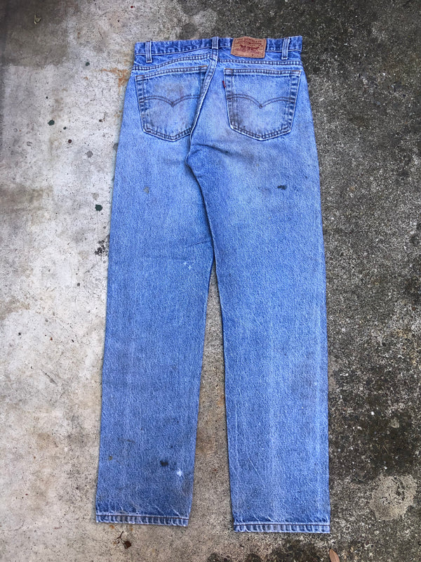 1990s Levis Worn In Blue 505 (31X30)